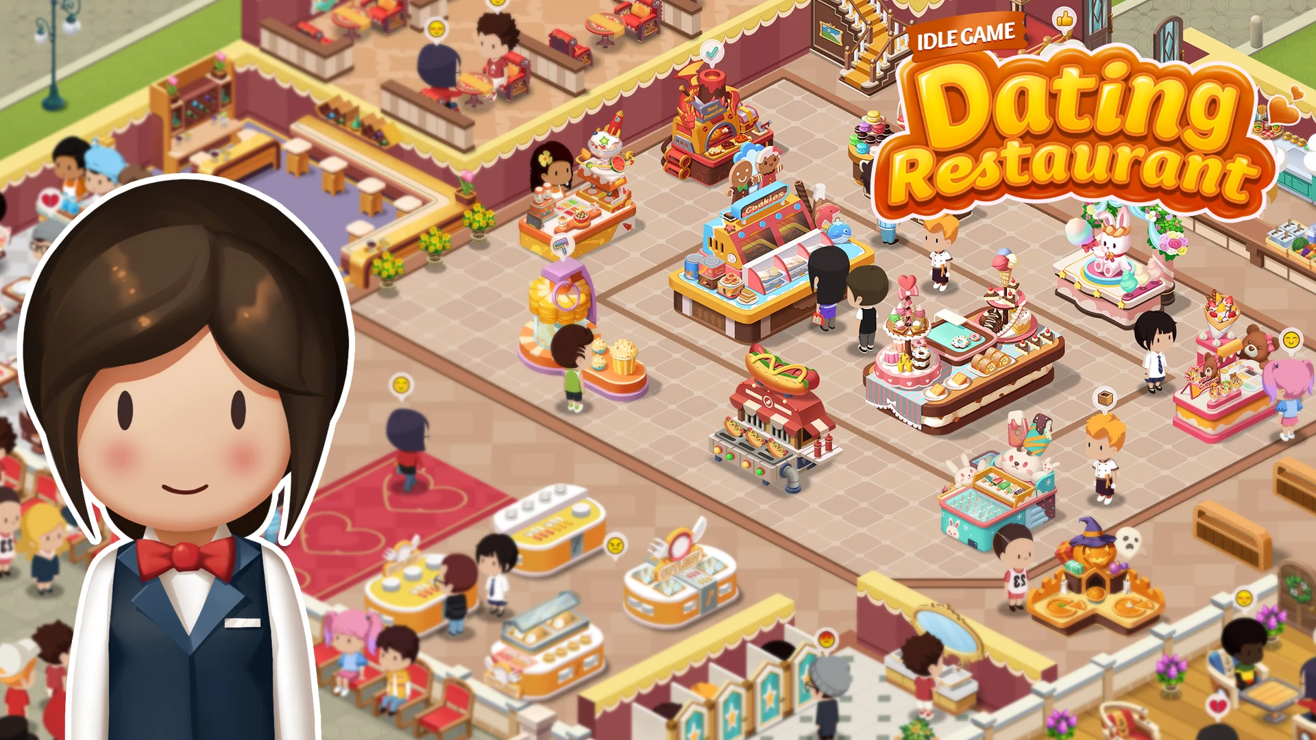 Dating Restaurant-Idle Game screenshot
